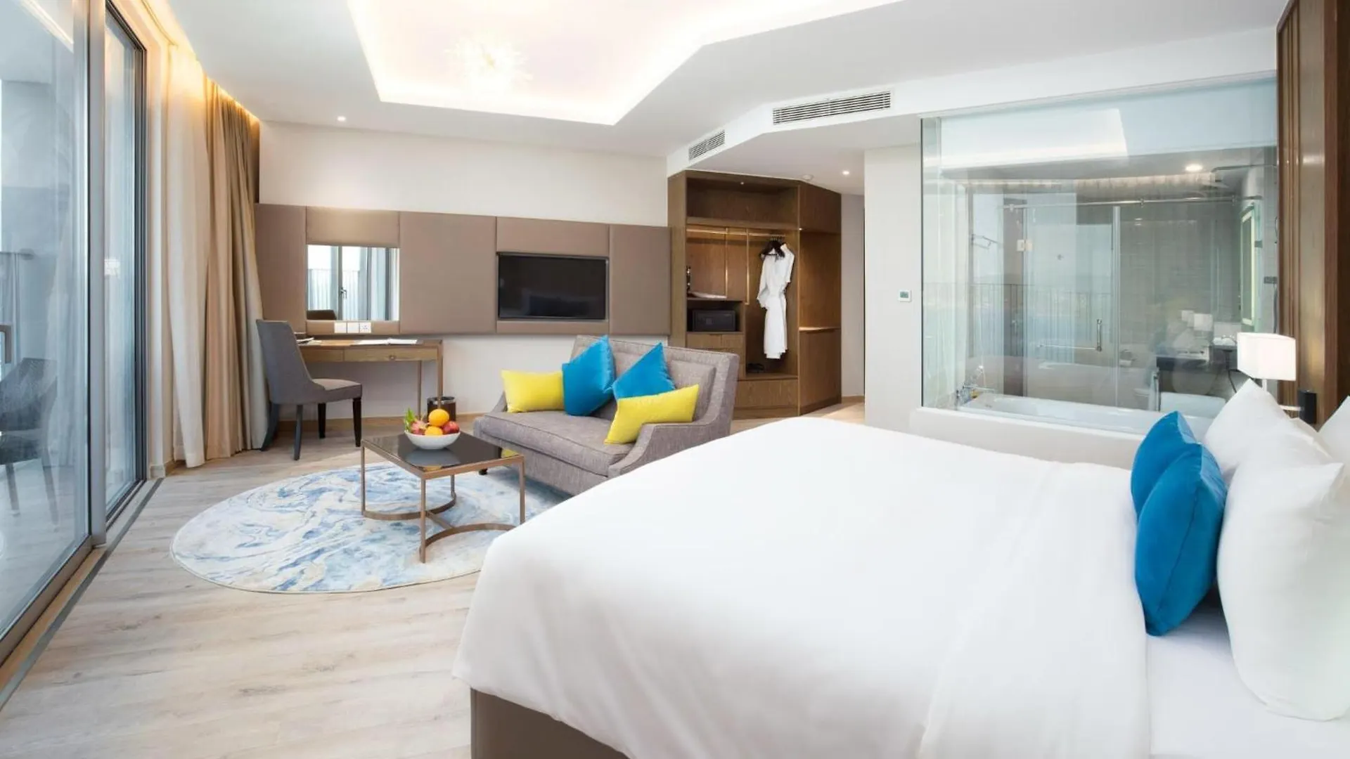 Lägenhet Panorama Nha Trang Sky Beach Residences