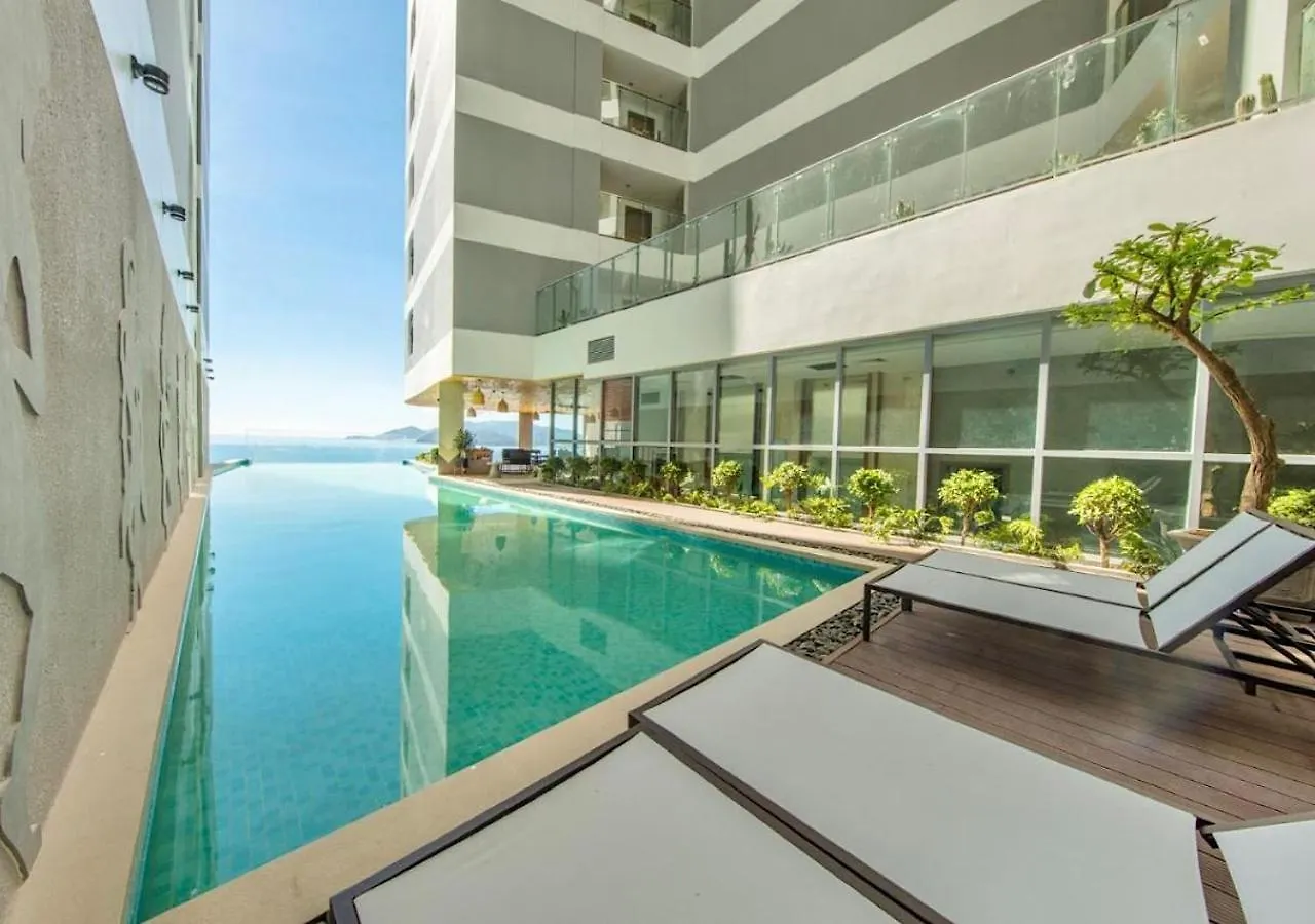 Lägenhet Panorama Nha Trang Sky Beach Residences